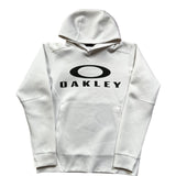 Oakley logo white Long sleeve hoodie