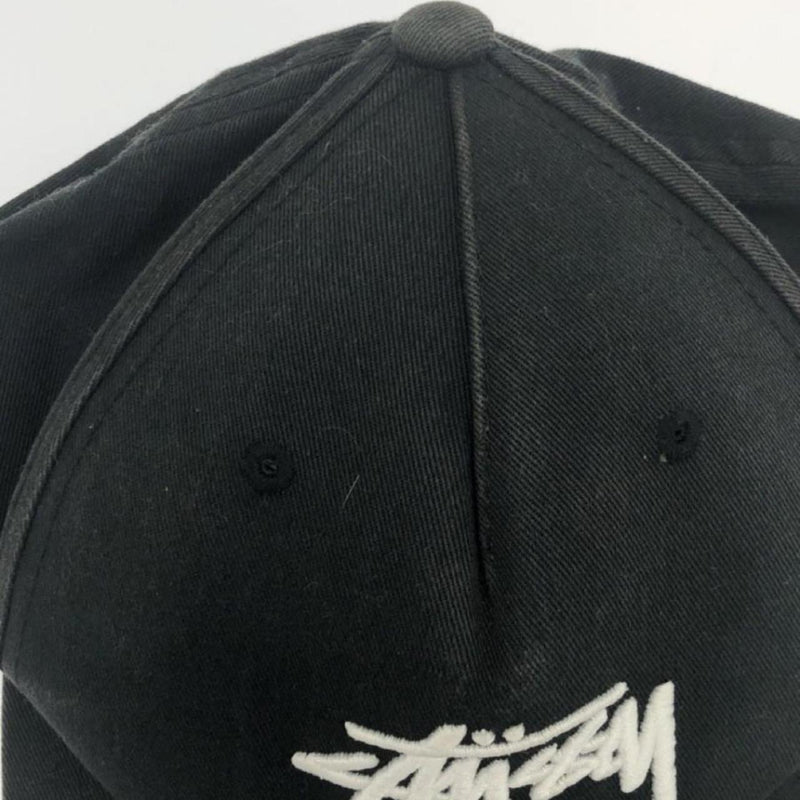 Stussy Black Logo Hat / Cap