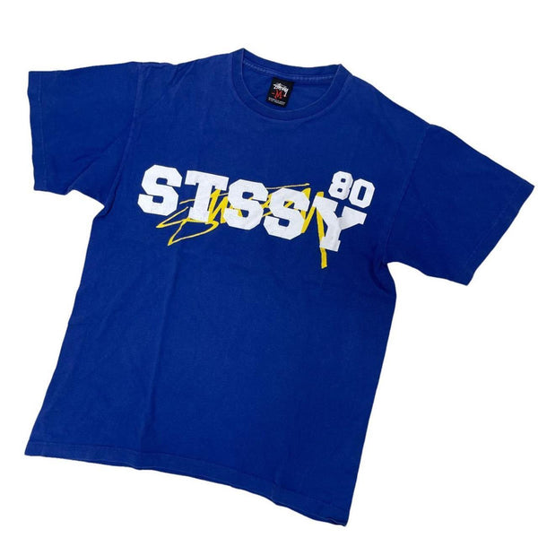 Stussy Blue Logo T-shirt short sleeve