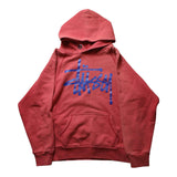 Stussy Red logo Hoodie