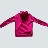 Givenchy Cherry Pink Destroyed Distressed Logo Hoodie  (M)