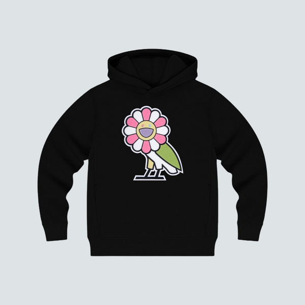 Takashi Murakami x OVO Surplus Flower Owl Hoodie Black (L)