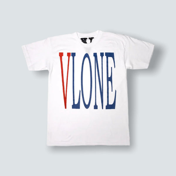 VLONE INDEPENDENCE DAY TEE WHITE/RED (M)