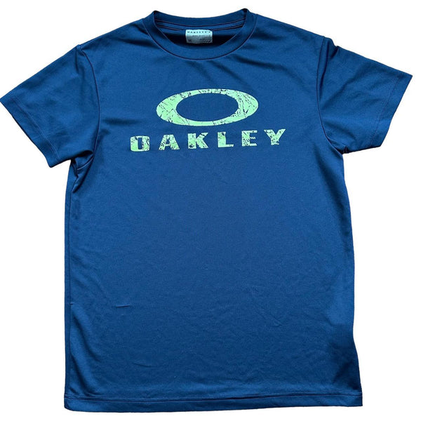 Oakley logo navy short sleeve T shirt